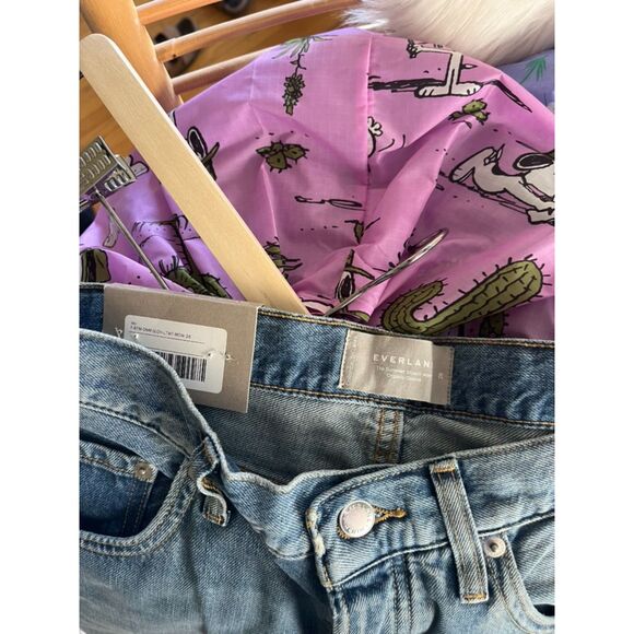 NWT Everlane Summer Slouch Straight Leg Jean - size 26 - Picture 4 of 4